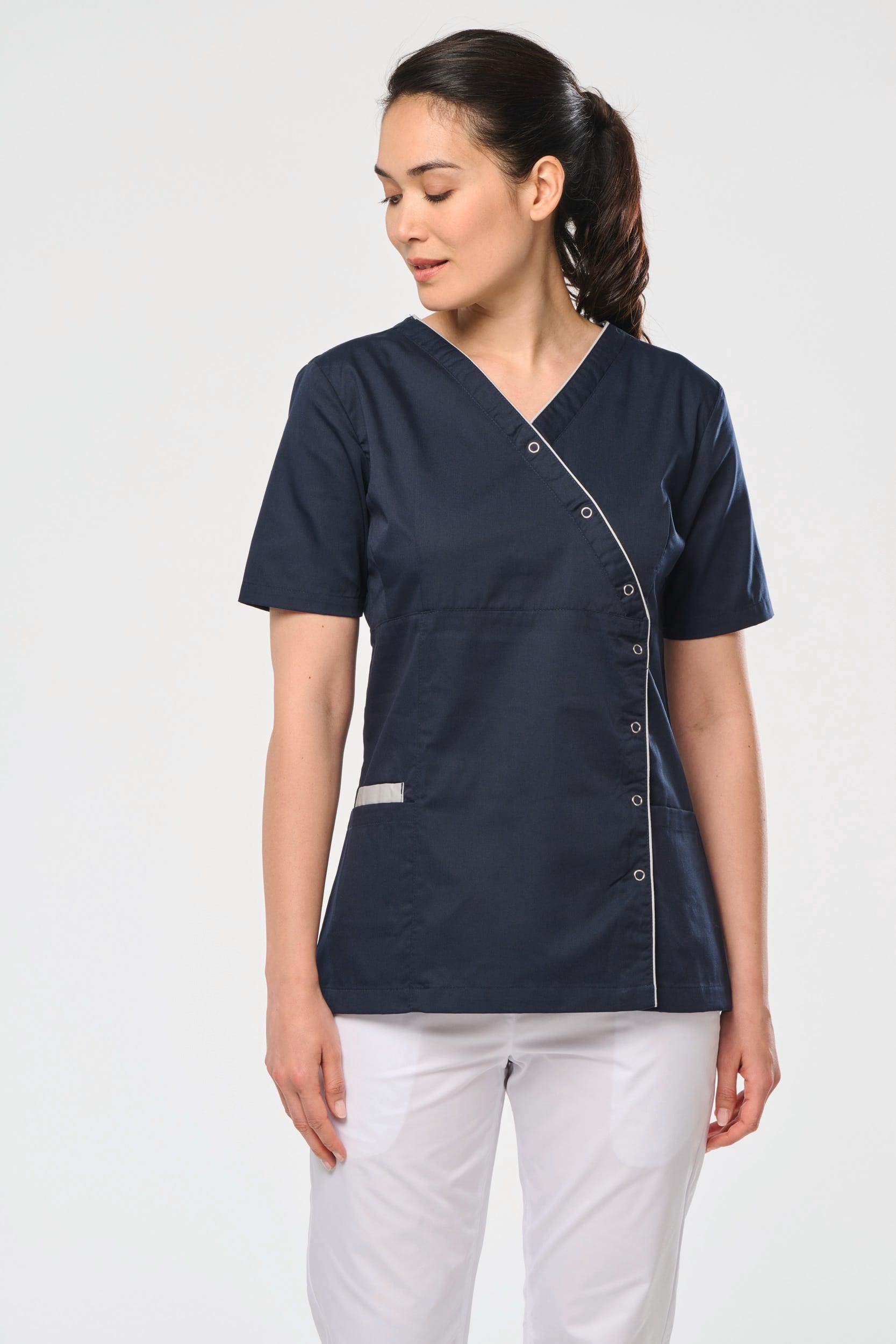 BLOUSE POLYCOTON FEMME
